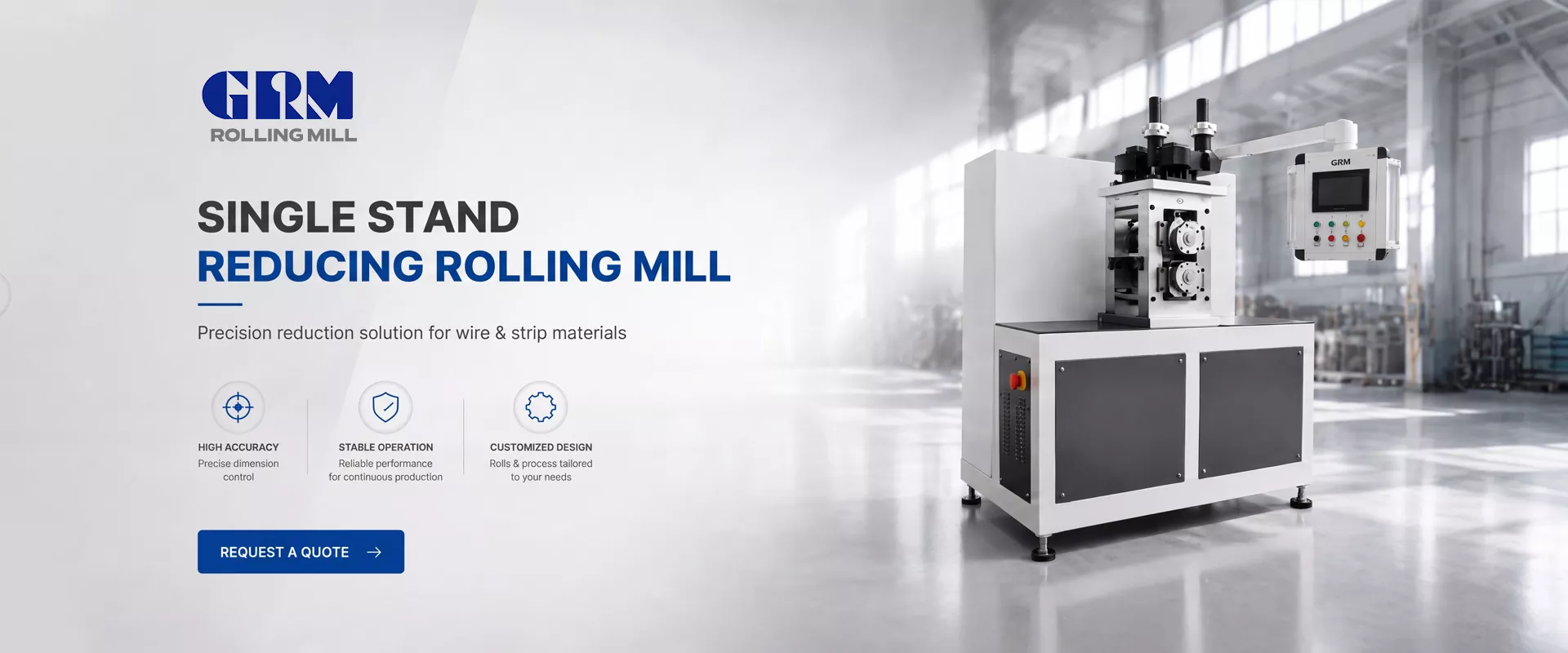China Flat Wire Rolling Mills Fabrikant